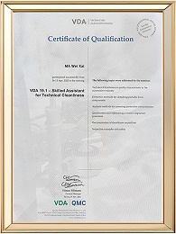 马伟凯VDA19